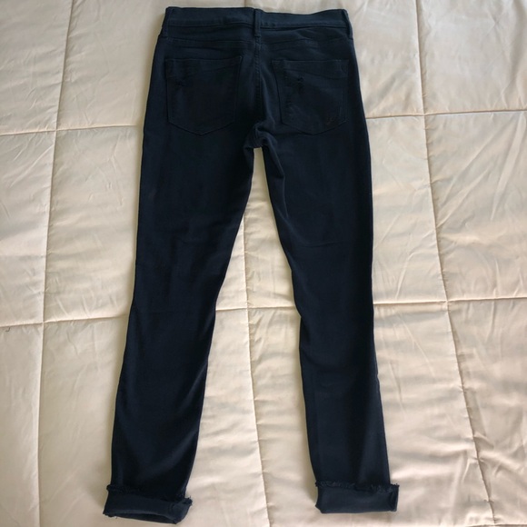 Express Black Distressed Legging Jeans - Picture 4 of 8